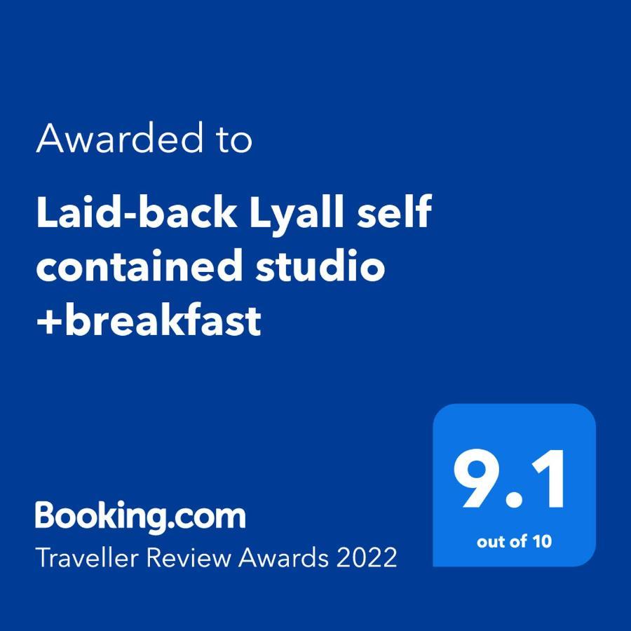 Laid-Back Lyall Self Contained Studio Apartment Wellington Luaran gambar